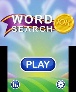 Word Search 10K Title Screen